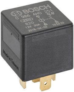 12V 30A Dirençli Mini Röle 5 Fiş Bosch 0986AH0251