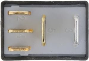 12V 10/30A Dirençli Çift Platin Mikro Röle 5 Fiş Bosch 0332201107