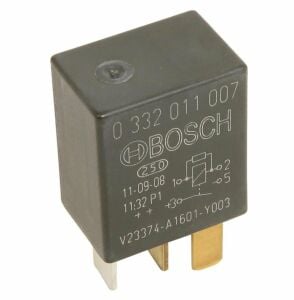 12V 30A Dirençli Mikro Röle 4 Fiş Bosch 0332011007