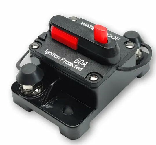 Akü Irgat Sigortası Otomatik Devre Kesici Şalter Anahtar 60A MT-CB5 60AR