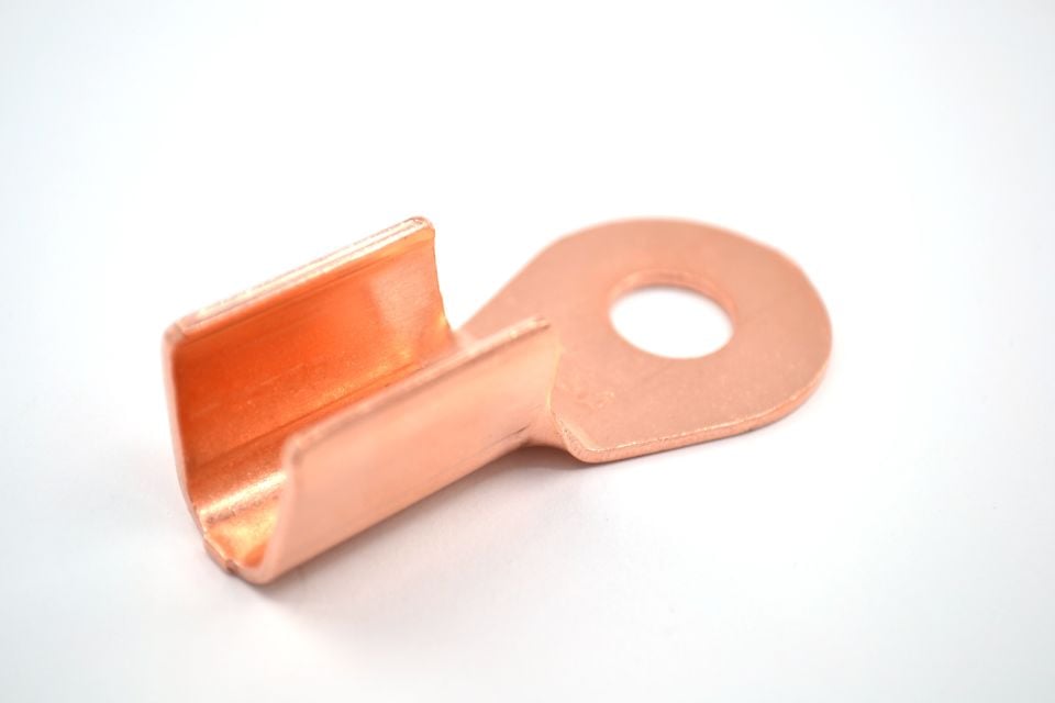 50mm² Akü Kablosu İçin M10 Pabuç Bakır Başlık Sulye