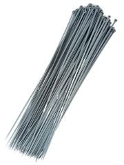 Gri Kablo Bağı 37Cm 100 Adet Jant Kapağı Cırt Kelepçe 3,6X370