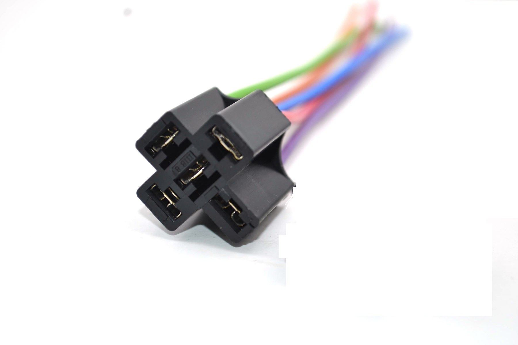 6,3 Fişli Mini Röleler İçin Soket 1,5mm² Bakır Kablolu Pirinç Terminal