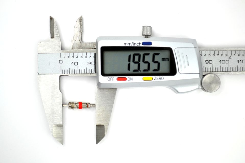 100 Adet Kısa Lastik Sibop İğnesi Kırmızı Conta 9001