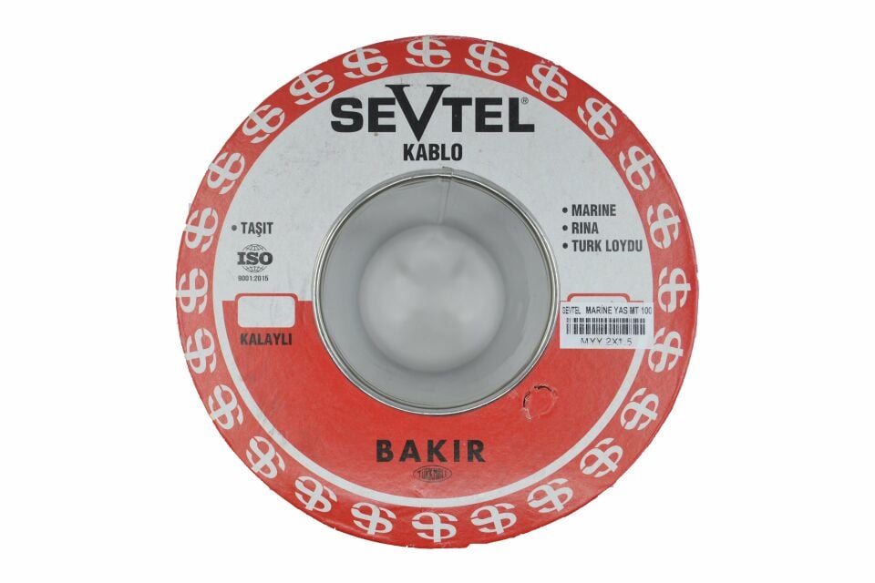 100M Marine Yassı 2x1,50mm² Kalaylı Bakır Kablo TTR MYY Kahverengi Ahşap