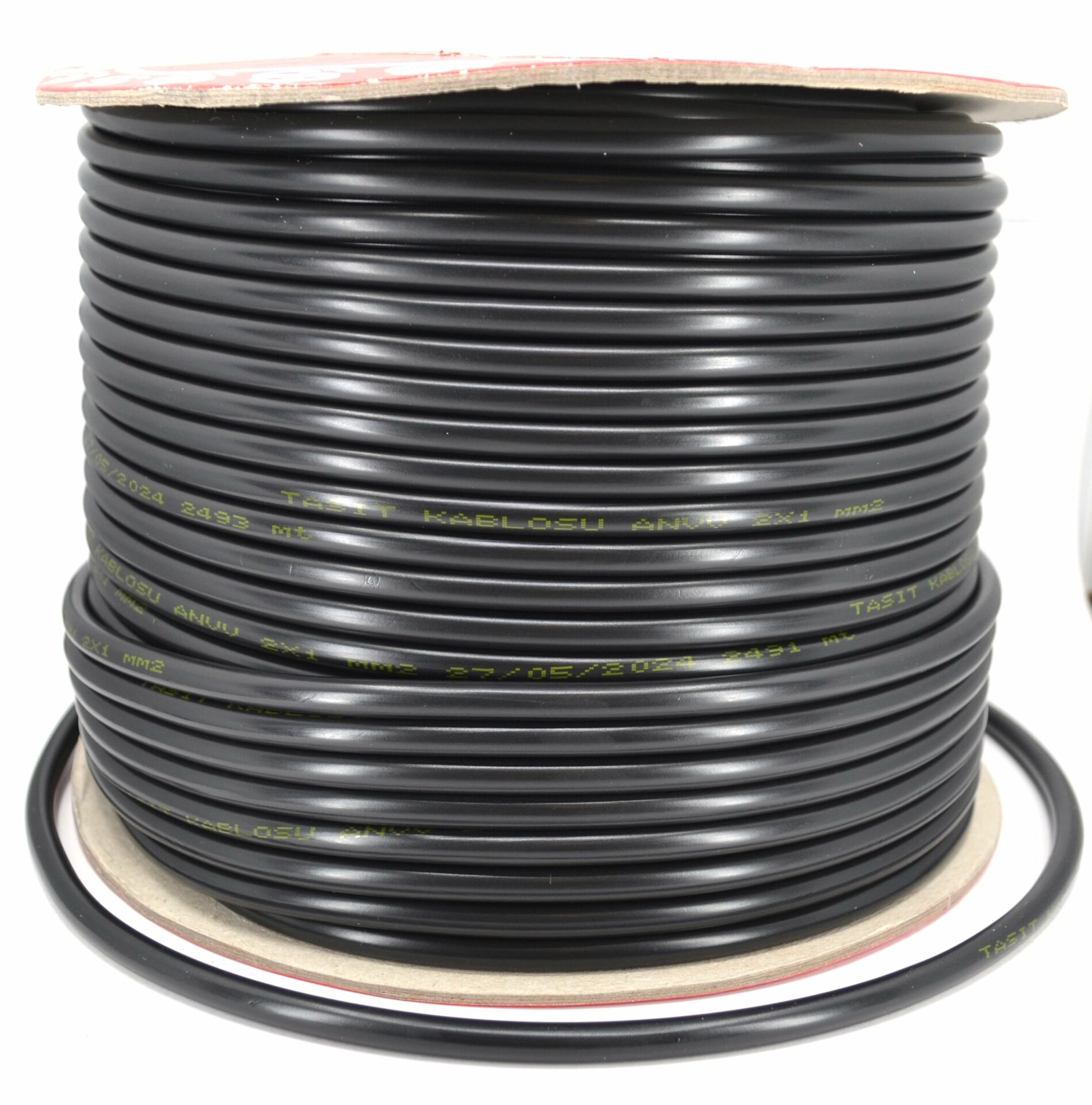 100 Metre Siyah 2x1,00mm² Bakır TTR Kablo ANNV