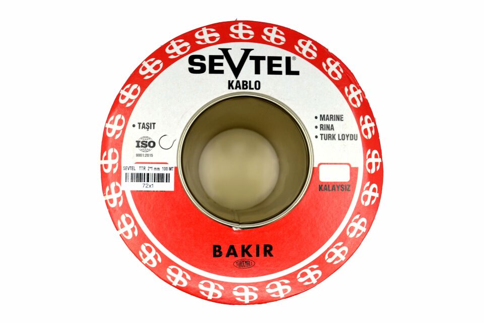 100 Metre Siyah 2x1,00mm² Bakır TTR Kablo ANNV