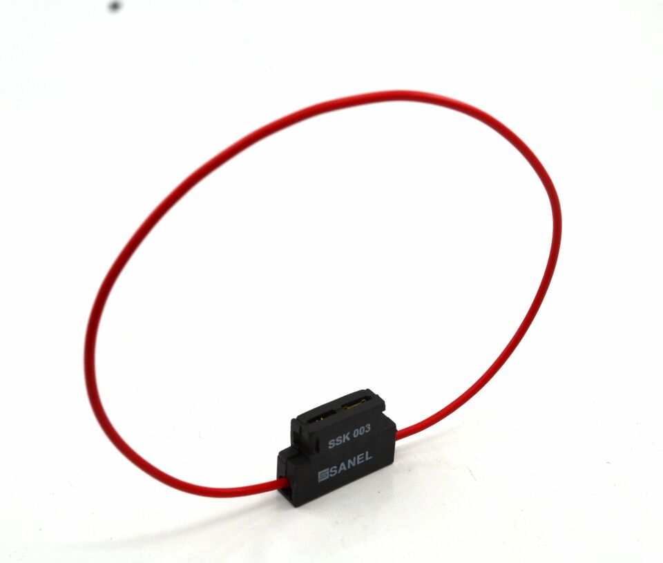 Standart Bıçak Sigorta Yuvası 1mm² Kablolu İç Mekan