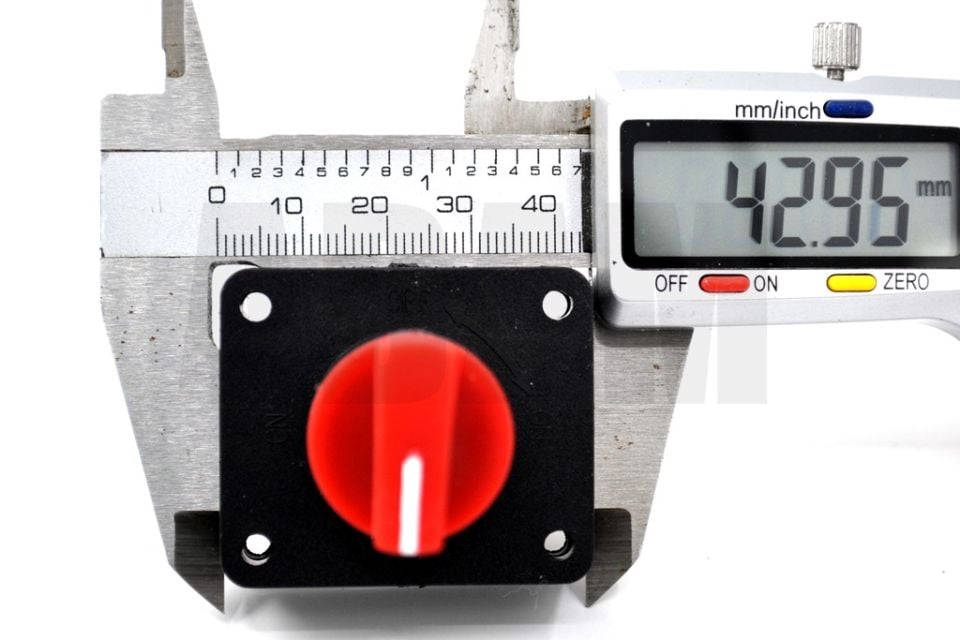 Akü Elektrik Devre Kesici Şalter Anahtar Mini 12V DC 50A Gömme Tip MT-ADK50