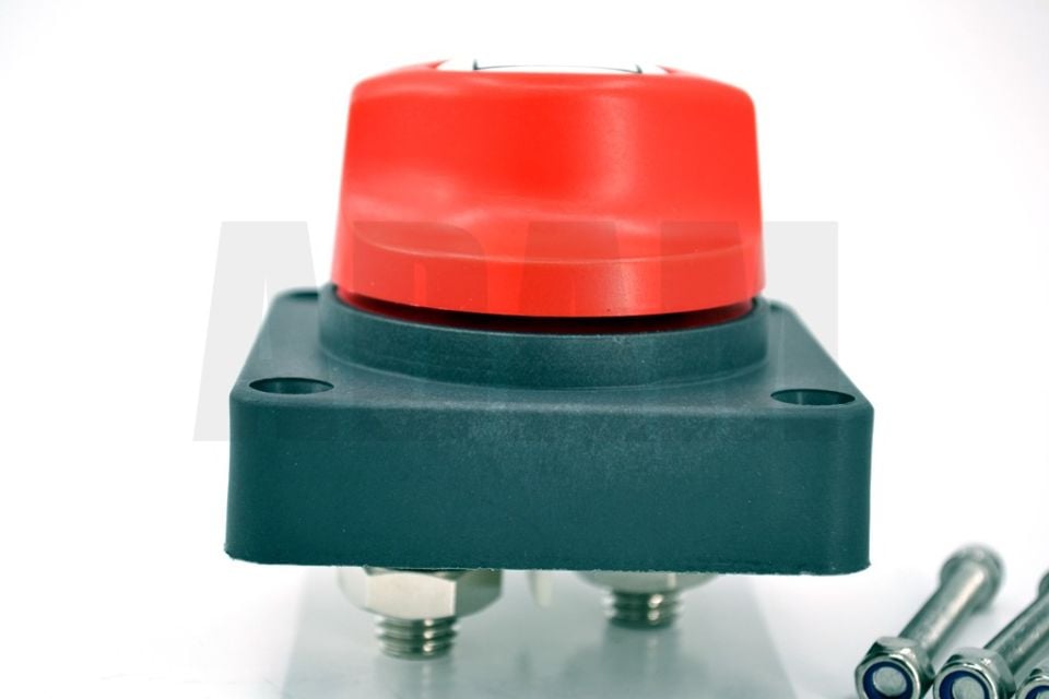 Akü Elektrik Devre Kesici Şalter Anahtar 12V-24V DC 275A Gömme MT-ADK275G