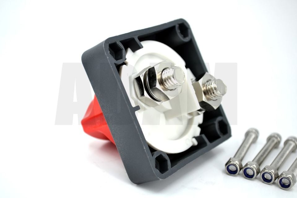 Akü Elektrik Devre Kesici Şalter Anahtar 12V-24V DC 275A Gömme MT-ADK275G