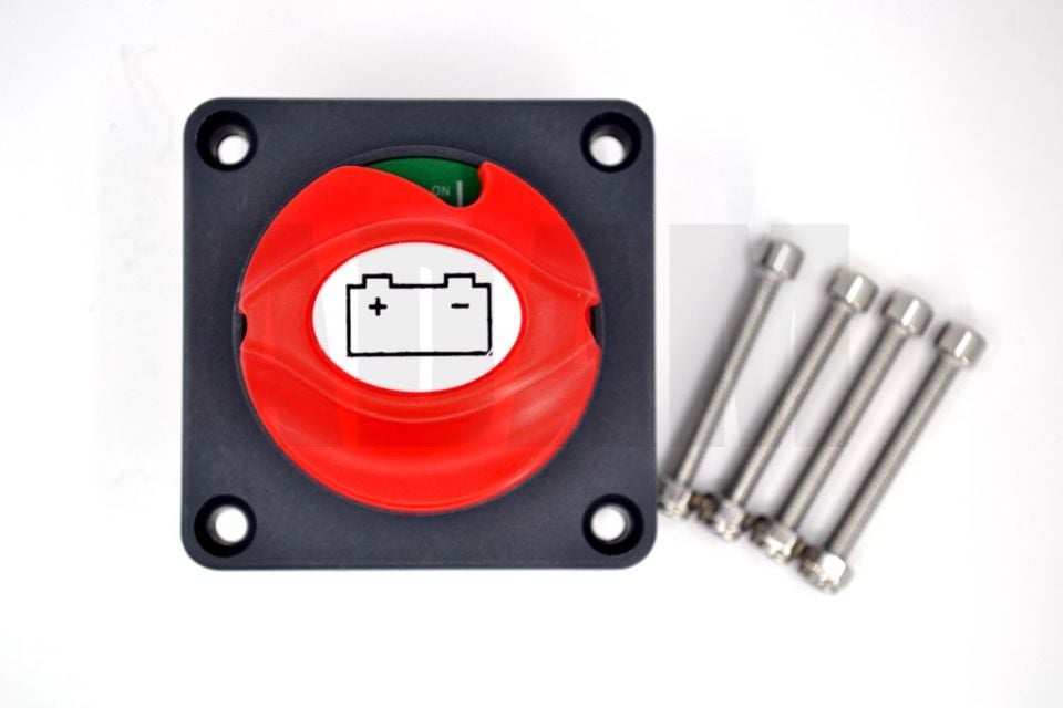 Akü Elektrik Devre Kesici Şalter Anahtar 12V-24V DC 275A Gömme MT-ADK275G