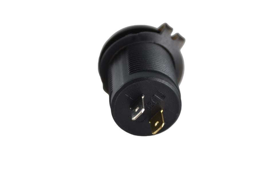 12V 24V DC USB QC3.0 Type-C PD Şarj Port Voltmetreli Anahtarlı Yuvarlak MT-UP05
