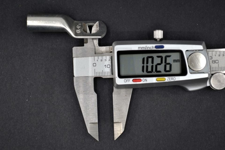 Eko Sıkmalı Kablo Pabucu Bakır 50mm M10 Kalaylı Skp MT-SKP05010