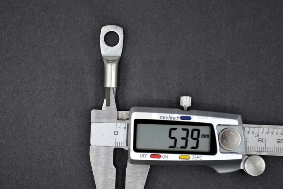 Eko Sıkmalı Kablo Pabucu Bakır 16mm M8 Kalaylı Skp MT-SKP01608