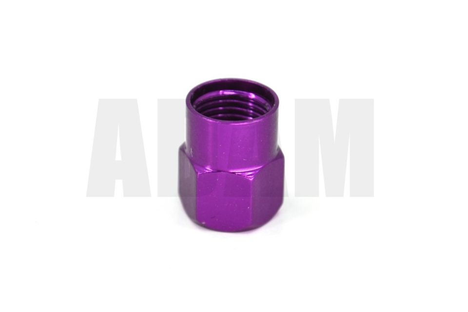 Contalı Aluminyum Sibop Kapağı Metalik Mor Purple