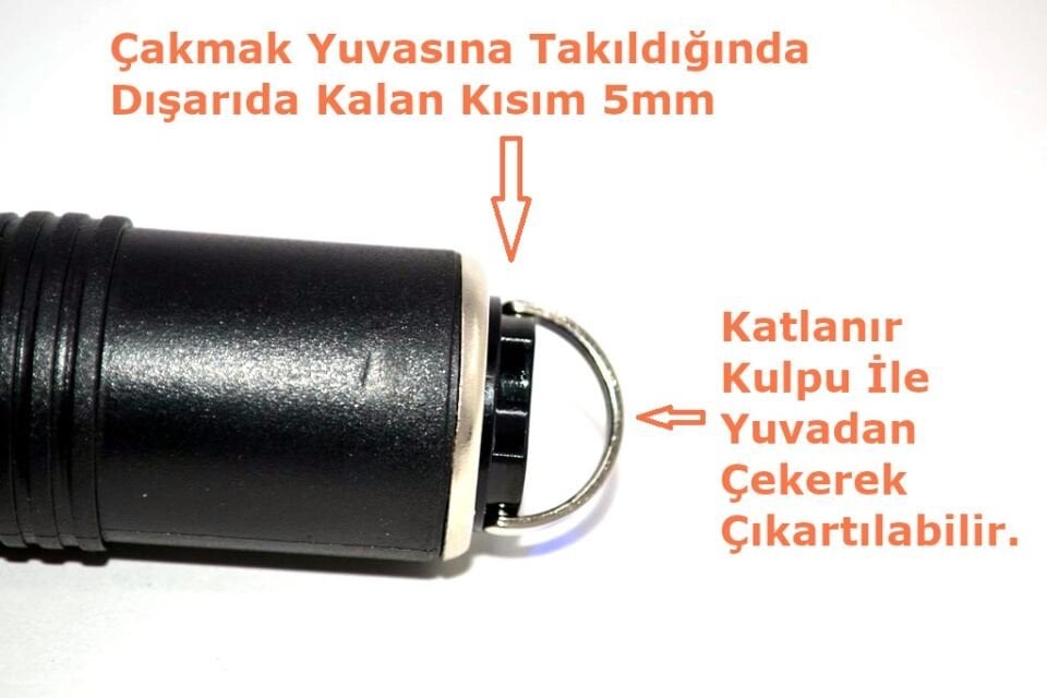 12V 24V USB Type-C Mini Oto Çakmak Telefon Şarj Cihazı Aşırı Şarj Korumalı