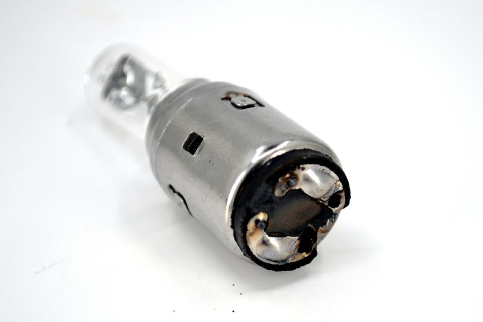 12V 35/35W Halogen Çift Devre Far Ampul BA20D Eski Model Motosikletler