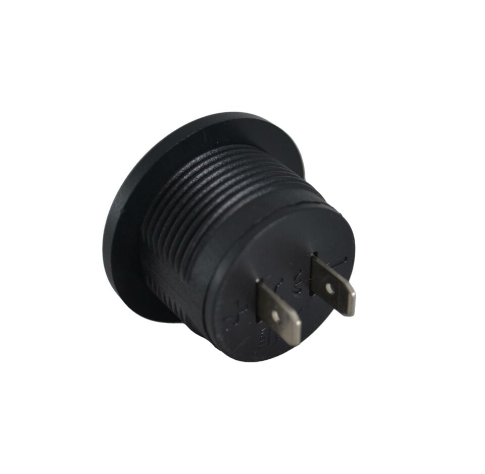 12V 24V DC Voltmetre Yuvarlak Düz Kırmızı Rakam MT-GP01K