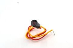 Mini İkaz Göz Lamba Kırmızı Led Yanar Söner Alarm Blinker 12V Eng