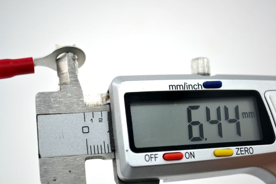200 Adet 0,50-1,50 Bakır Kablo Pabucu Kırmızı M6 Delikli Sıkmalı Sulye MT-SKS6K
