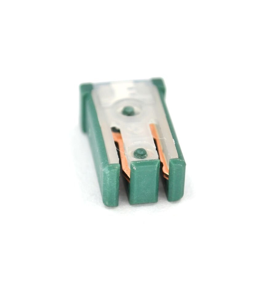 M Kasa Oluklu Sigorta 40 Amper Yeşil MCASE Cartridge 40A