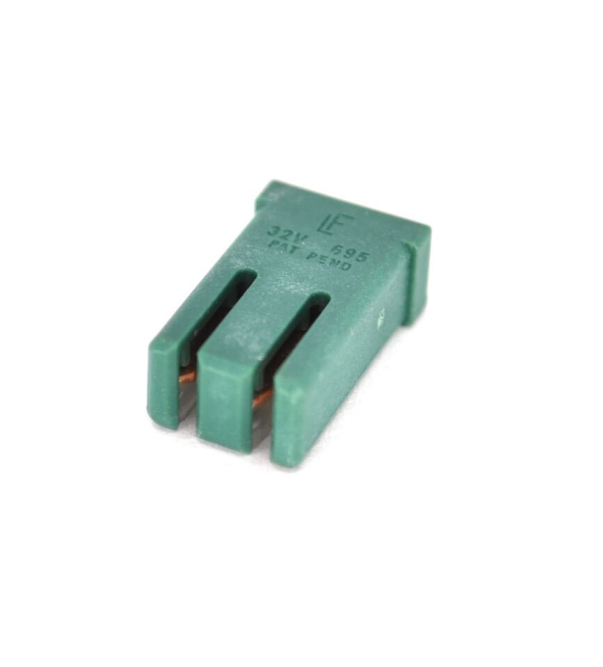 M Kasa Oluklu Sigorta 40 Amper Yeşil MCASE Cartridge 40A