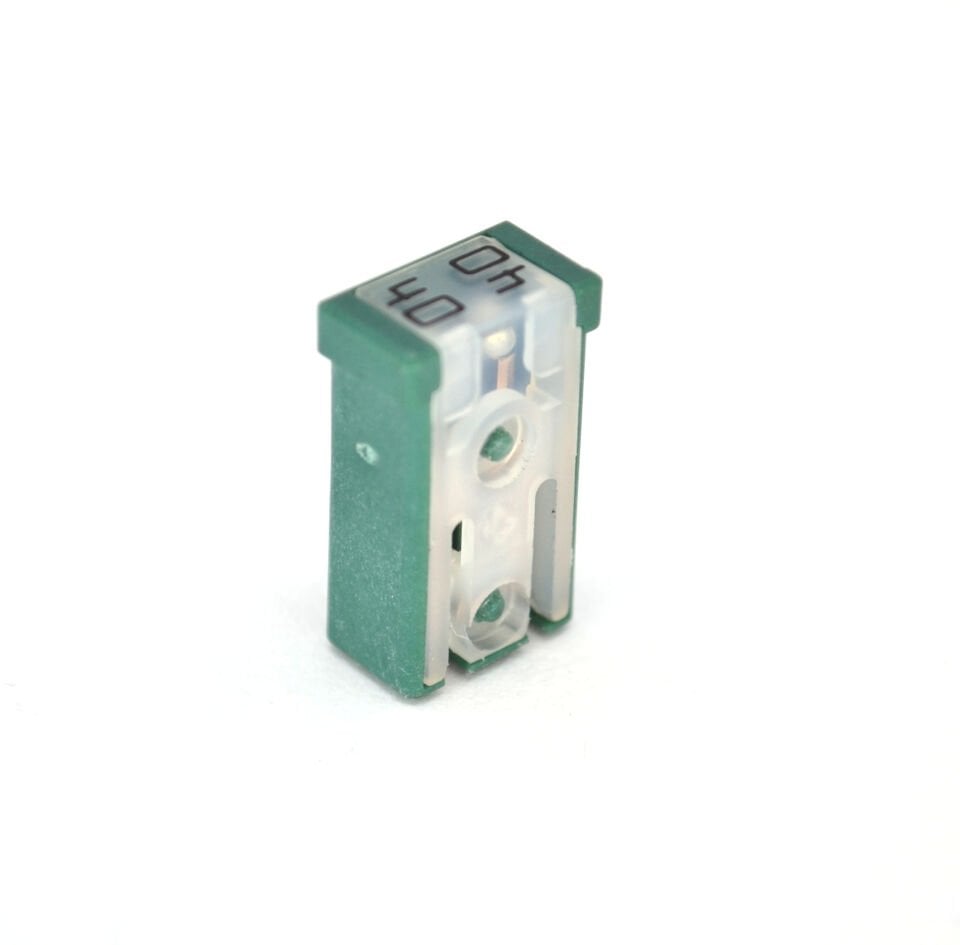 M Kasa Oluklu Sigorta 40 Amper Yeşil MCASE Cartridge 40A