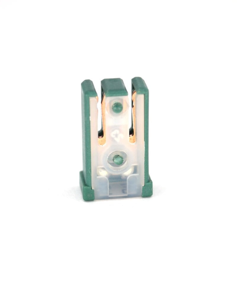M Kasa Oluklu Sigorta 40 Amper Yeşil MCASE Cartridge 40A