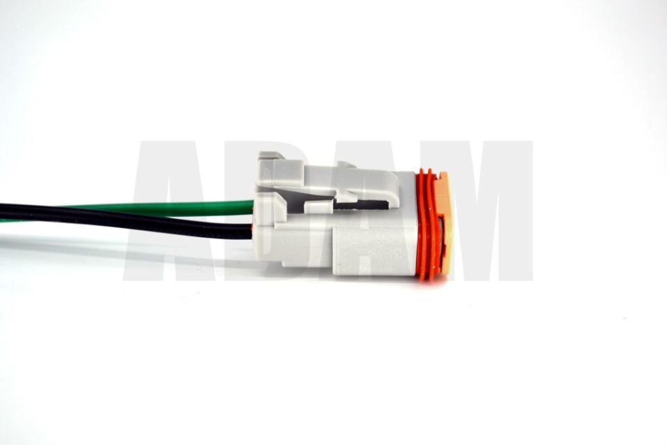 2 Pin Kablolu Deutsch Soket Elektrik Bağlantı Konnektörü Erkek (Pinleri Dişidir)