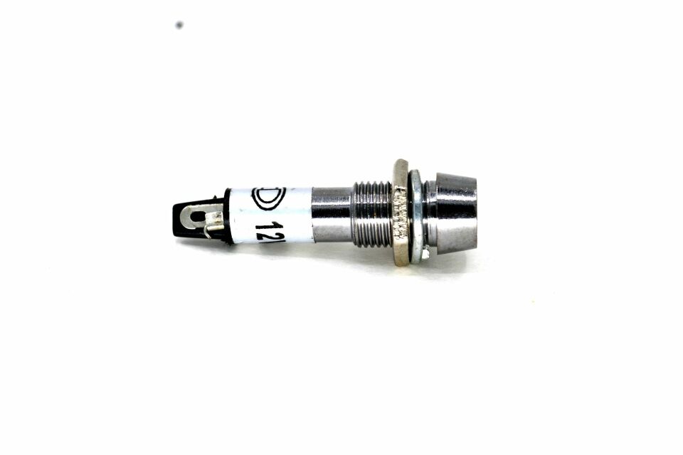 12V Mini Metal Göz Lamba Kırmızı Led Sinyal Uyarı Işığı MT-36