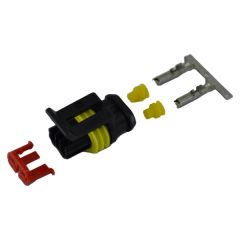 1 Takım 2 Fişli Demonte Süper Seal Erkek Dişi Elektrik Bağlantı Soketi (MİN.SİPARİŞ ADEDİ 100) MT-07