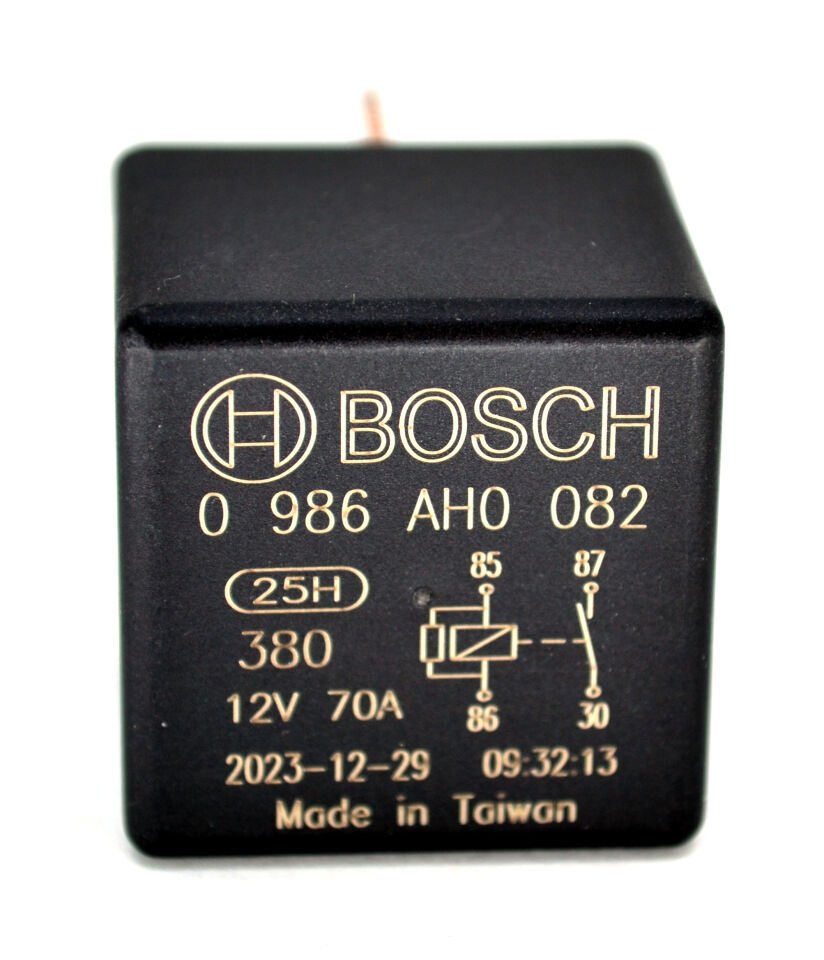 12V 70A Dirençli Güç Rölesi 4 Fiş Kalın Bacak Bosch 0986AH0082