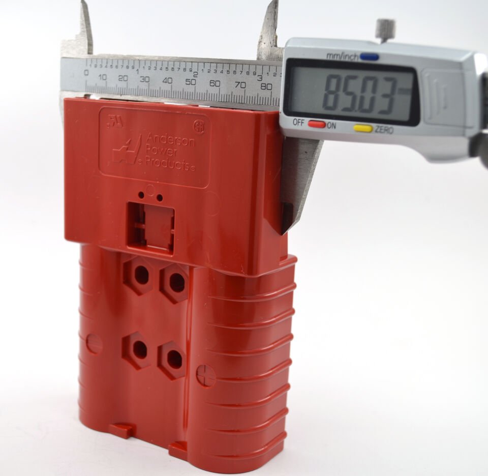 SBE320A Kırmızı Anderson Elektrik Akü Soketi 35-70mm² 320A MT-SBE320AK