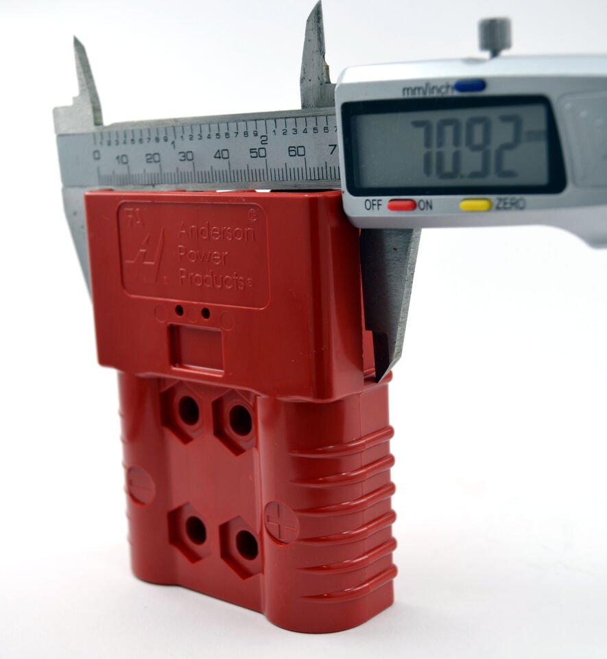 SBE160A Kırmızı Anderson Elektrik Akü Soketi 35-50mm² 160A MT-SBE160AK