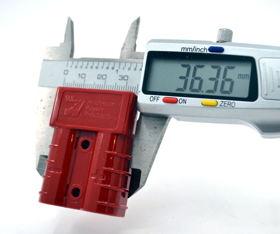 SB50A Kırmızı Anderson Elektrik Akü Soketi 10-16mm² 50A MT-SB50AK