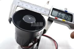 6 Ses Tonlu Suya Dayanıklı Mini Alarm Sireni 20W 12V 133Dba Carub