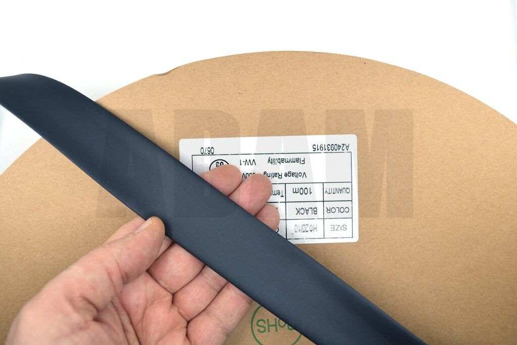 100 Metre 20mm Siyah Isı İle Daralan Makaron Isıyla MT-M20S