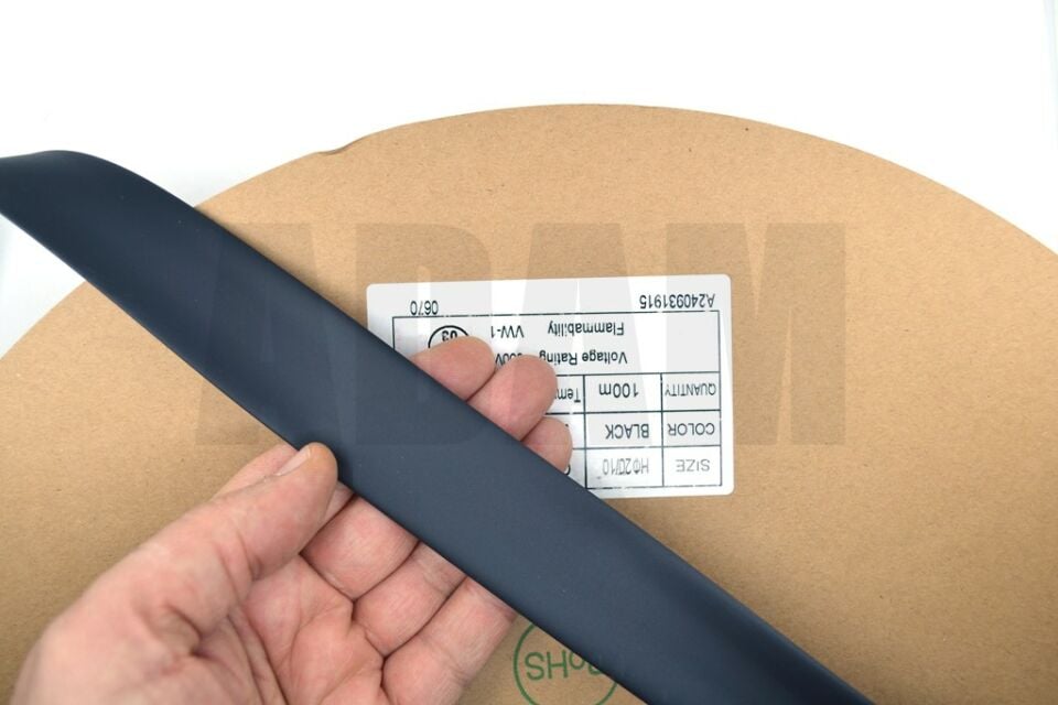 100 Metre 20mm Siyah Isı İle Daralan Makaron Isıyla MT-M20S