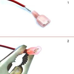 5 Adet 0,25mm 1mm Kablo Kesmeden Elektrik Devre Alma Konnektör