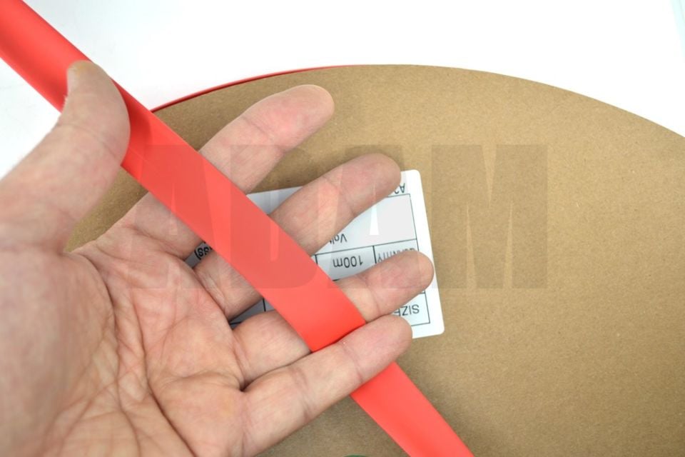 100 Metre 12,7mm Kırmızı Isı İle Daralan Makaron Isıyla MT-M12.7K