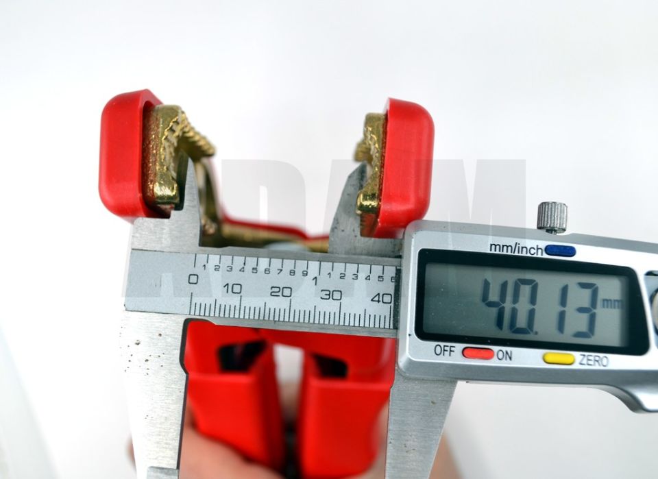 Kırmızı Akü Takviye Pensesi 850A Maşa Tam İzolasyon Ağır Hizmet Döküm