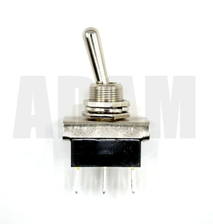 Toggle Switch 1-0 veya 1-1 Metal Anahtar 3 Fişli 25A MT-ANS07