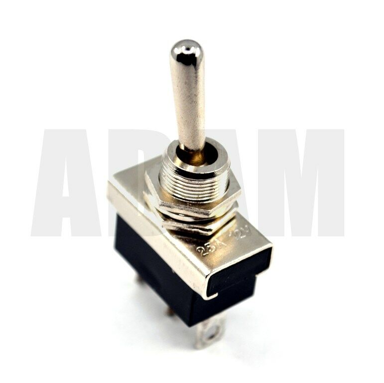 Toggle Switch 1-0 veya 1-1 Metal Anahtar 3 Fişli 25A MT-ANS07