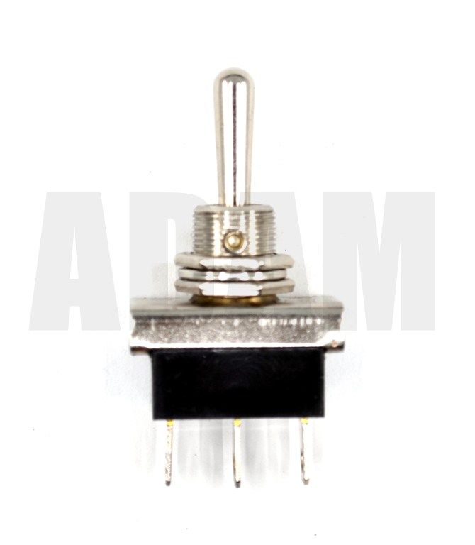 Toggle Switch 1-0-2 Yaylı Metal Anahtar 3 Fişli 25A MT-ANY25