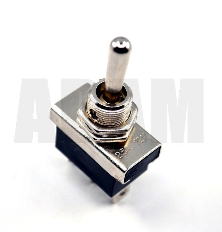 Toggle Switch 1-0-2 Yaylı Metal Anahtar 3 Fişli 25A MT-ANY25