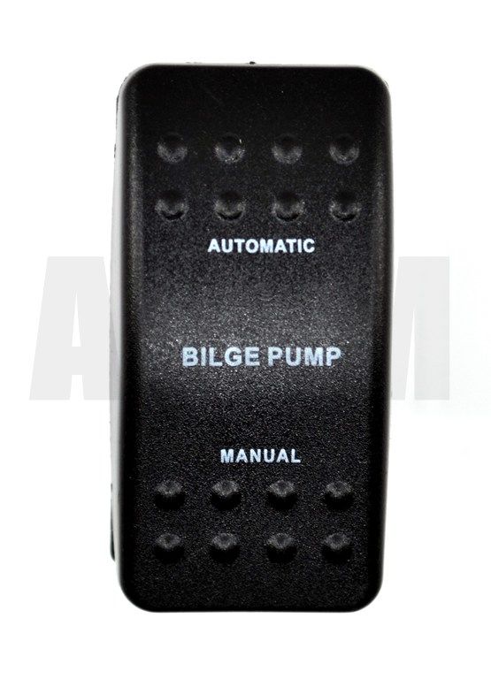 Bilge Pump Sintine Pompa Anahtarı Marine Carling Tip 1-0-Yaylı Otomatik-Manuel MT-ACS10