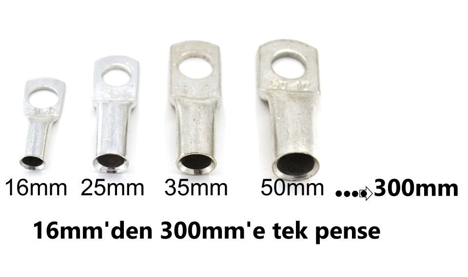 Hidrolikli SKP Pabuç Sıkma Pensesi 16-300mm² MT-AL01