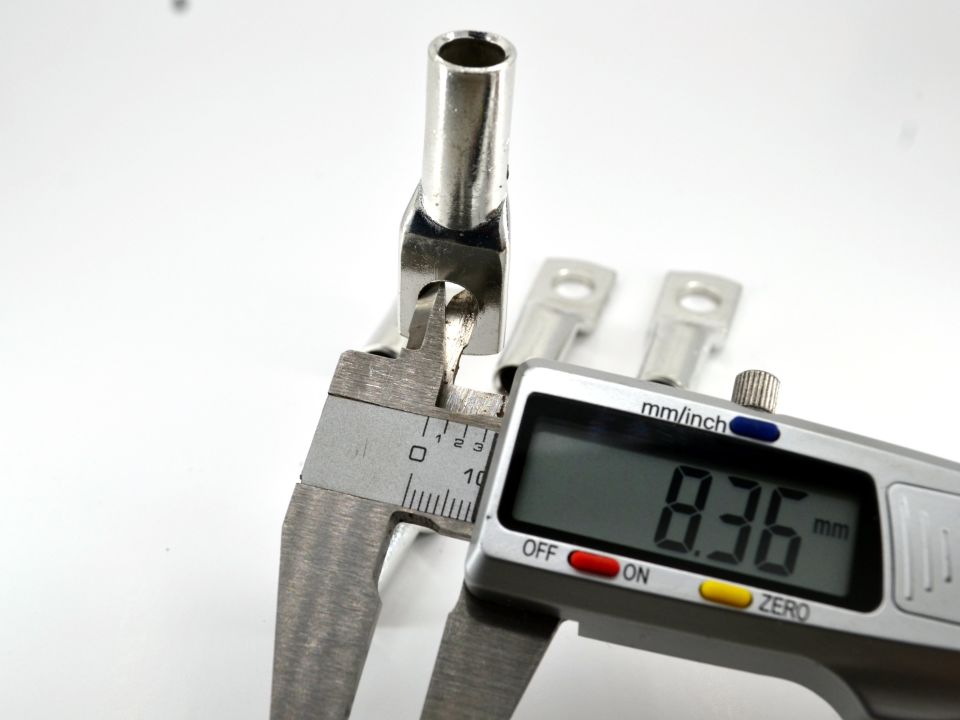 20 Adet Sıkmalı Kablo Pabucu Bakır 35mm M8 Kalaylı Skp MT-SKP35M8