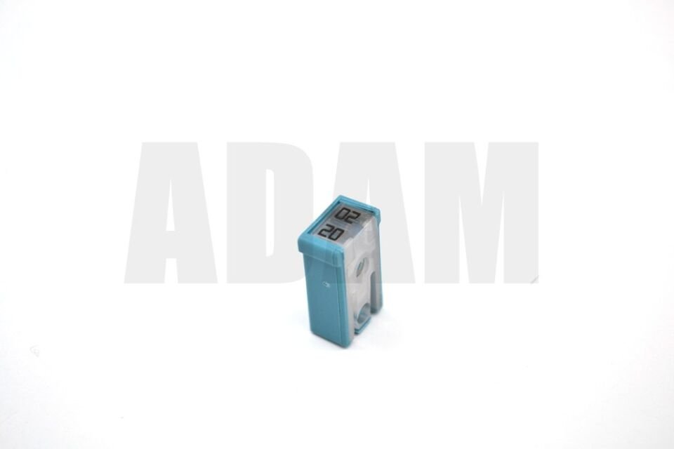 M Kasa Oluklu Sigorta 20 Amper Mavi MCASE Cartridge 20A